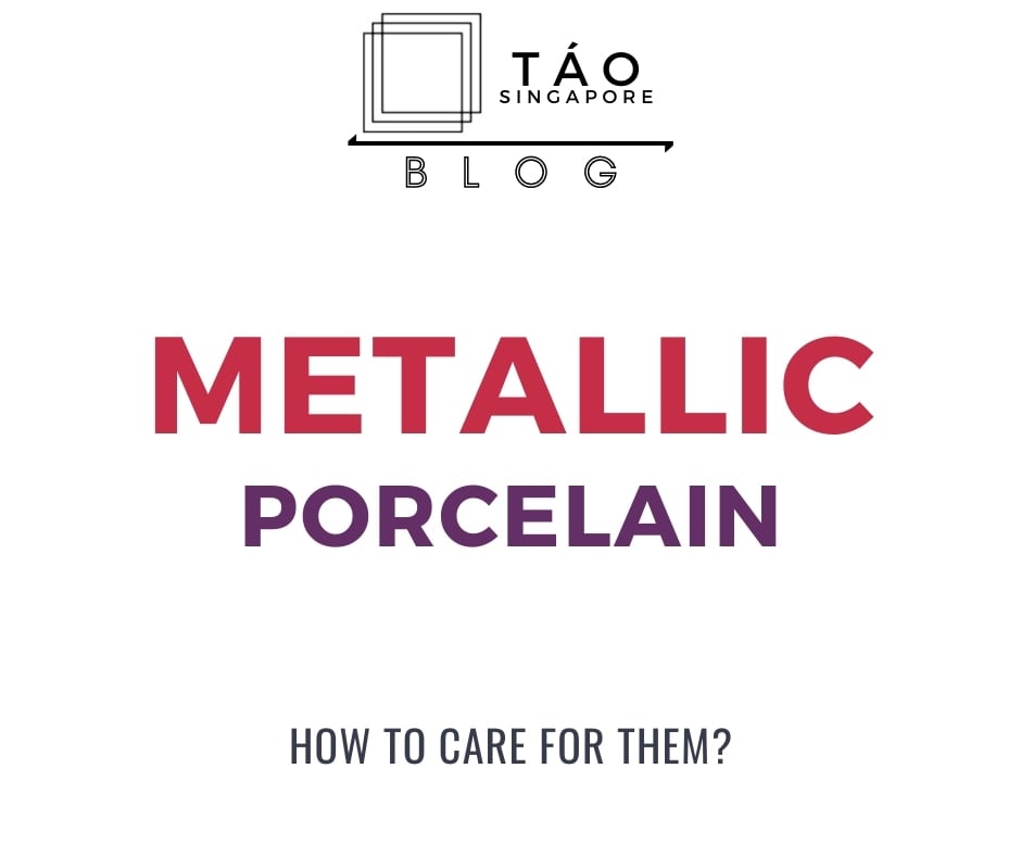 How To Care For Metallic Porcelain