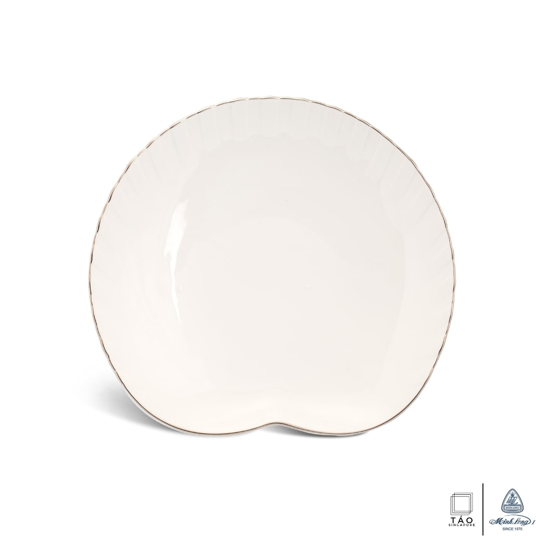 Fish & Clam: Breakfast Plate 20.6cm (Minh Long I)