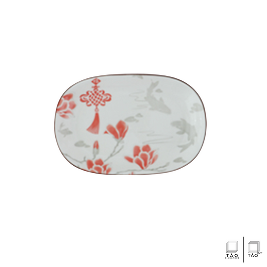 Prosperity: Oval Plate 30.3cm (TAO Choice)