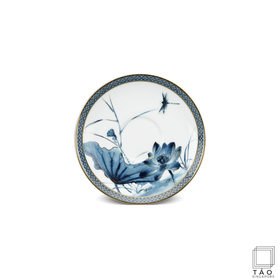 Golden Lotus: Dessert Plate (15cm)