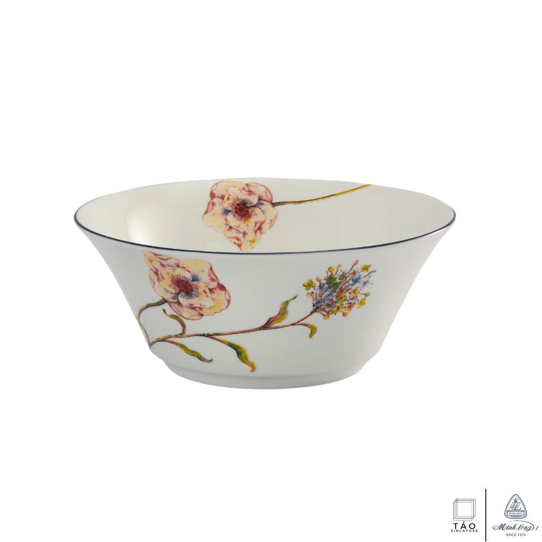 Wild Tulip: Soup Bowl 23cm (Minh Long I)