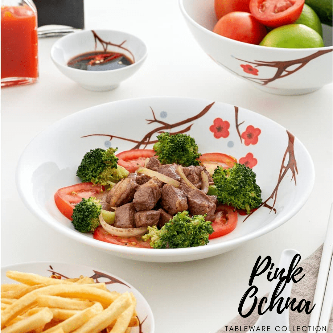 Pink Ochna Tableware Collection