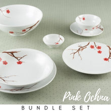 Load image into Gallery viewer, TAO Singapore: Minh Long I - Pink Ochna Tableware Collection Bundle Set
