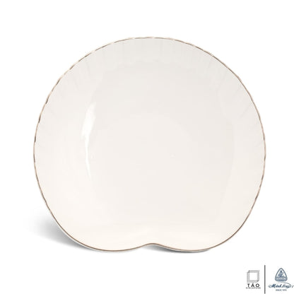 Fish & Clam: Breakfast Plate 25cm (Minh Long I)