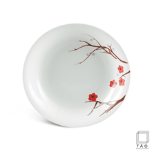 Load image into Gallery viewer, Pink Ochna Deep Soup Plate 23cm
