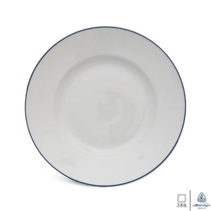 Blue Line: Flat Round Plate 27cm (Minh Long I)