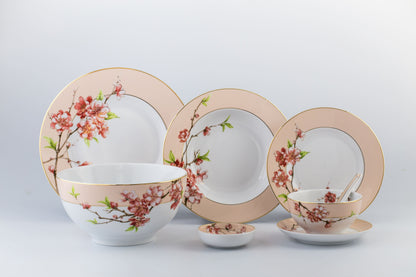 Pink Floral Tableware Collection (Minh Long I)