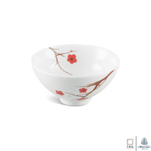 Load image into Gallery viewer, Pink Ochna: Rice Bowl 11.5cm (Minh Long I)
