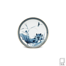Load image into Gallery viewer, Golden Lotus: Dessert Plate (15cm)
