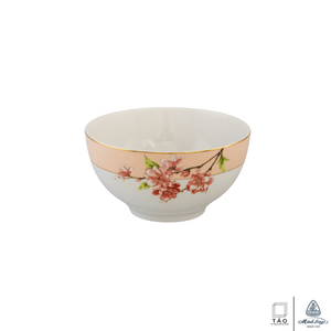 Pink Floral: Soup Bowl 18cm (Minh Long I)