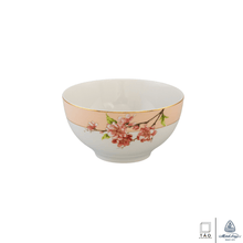 Load image into Gallery viewer, Pink Floral: Soup Bowl 18cm (Minh Long I)
