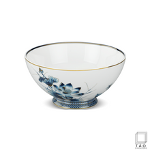 Load image into Gallery viewer, Golden Lotus: Soup Bowl (23cm) (4802818736228)
