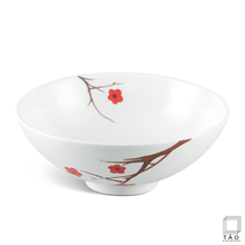 Load image into Gallery viewer, Pink Ochna Soup Bowl 23cm

