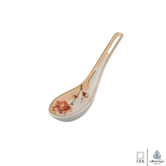 Pink Floral: Spoon (Minh Long I)