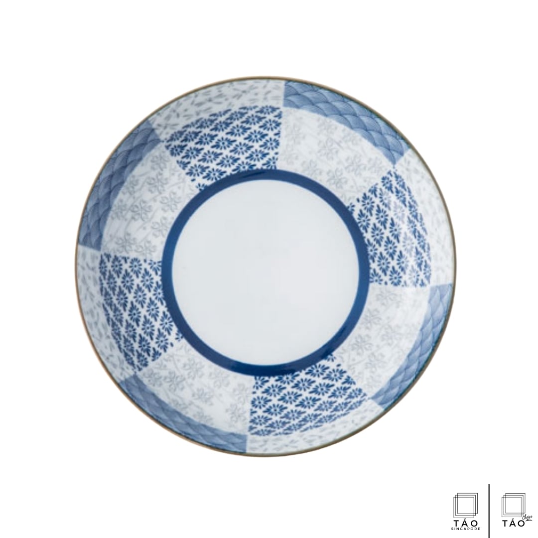 Blue Ocean: Round Plate 19cm (TAO Choice)
