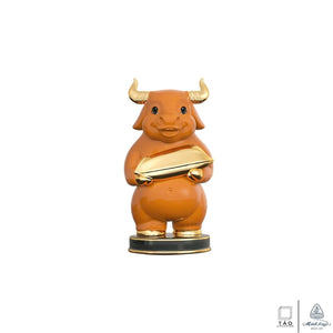 TAO Singapore: Porcelain Ox Figurine (Minh Long I)