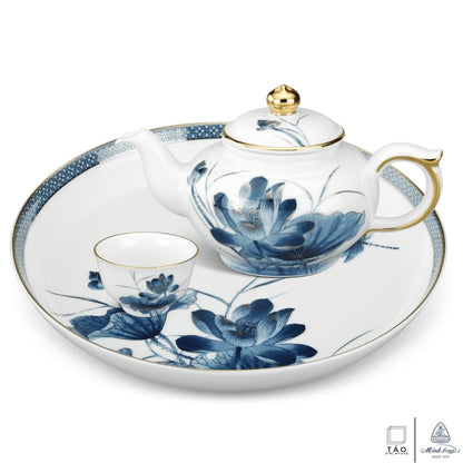 Golden Lotus: Teapot Set (Minh Long I)