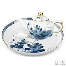 Load image into Gallery viewer, Golden Lotus: Teapot Set (Minh Long I)
