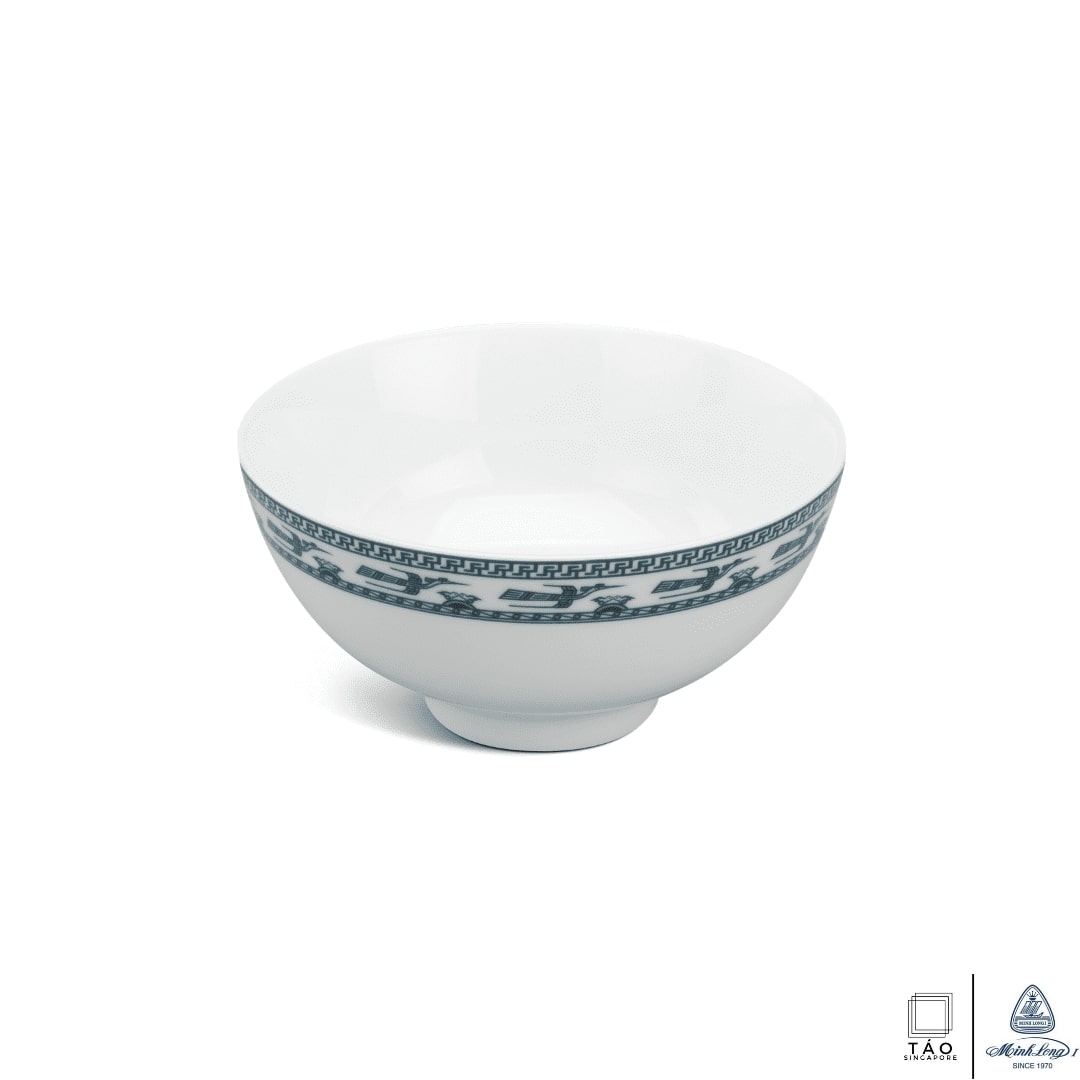 Annam Bird: Rice Bowl 11.5cm (Minh Long I)