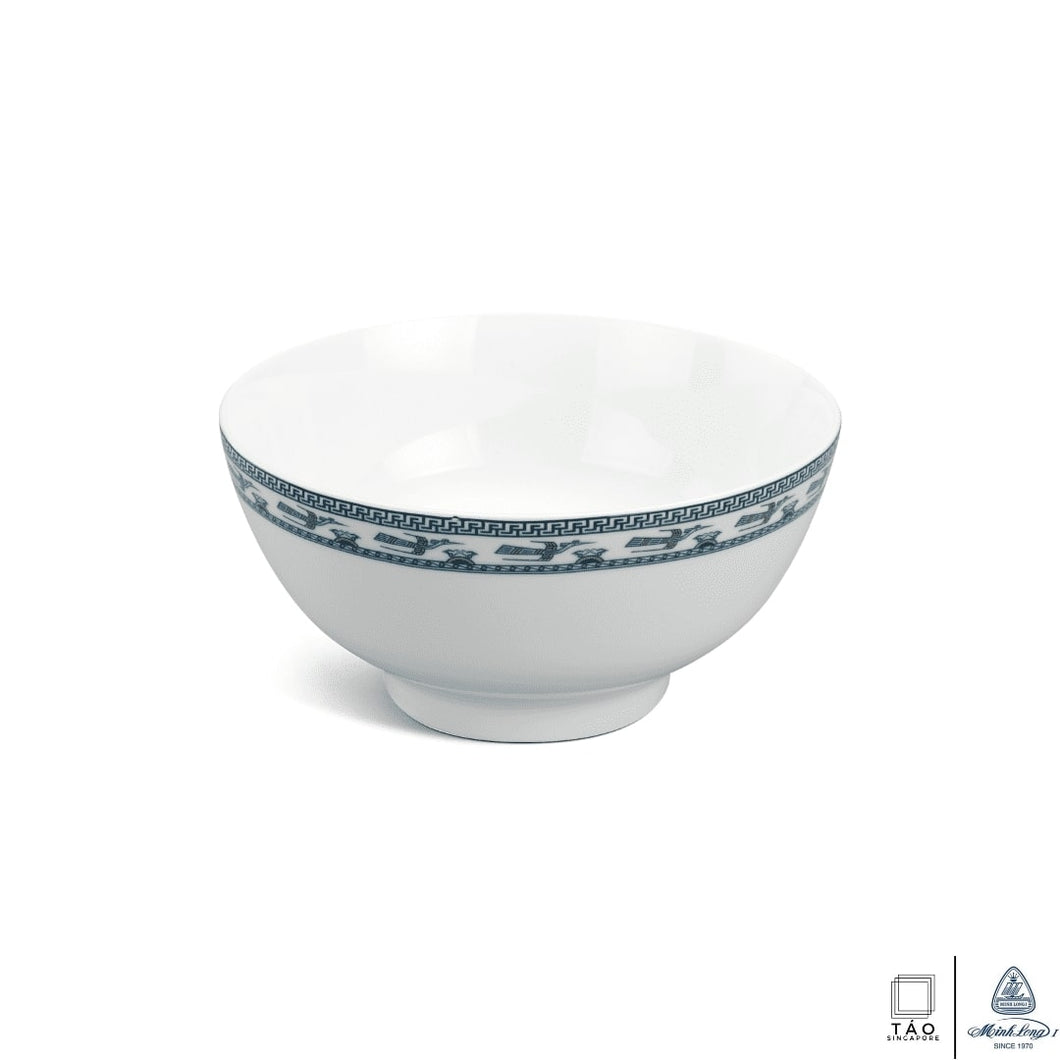 Annam Bird: High Soup Bowl 15cm (Minh Long I)